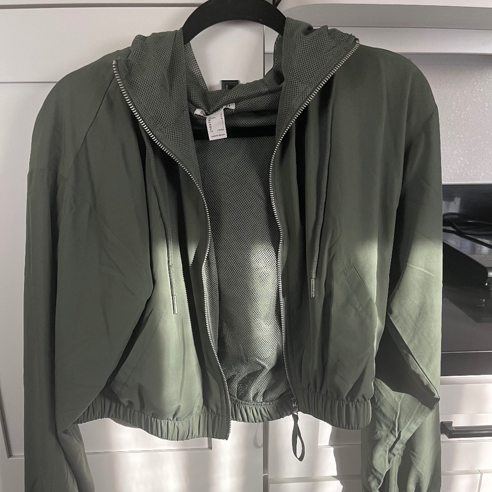 Forever 21 green jacket